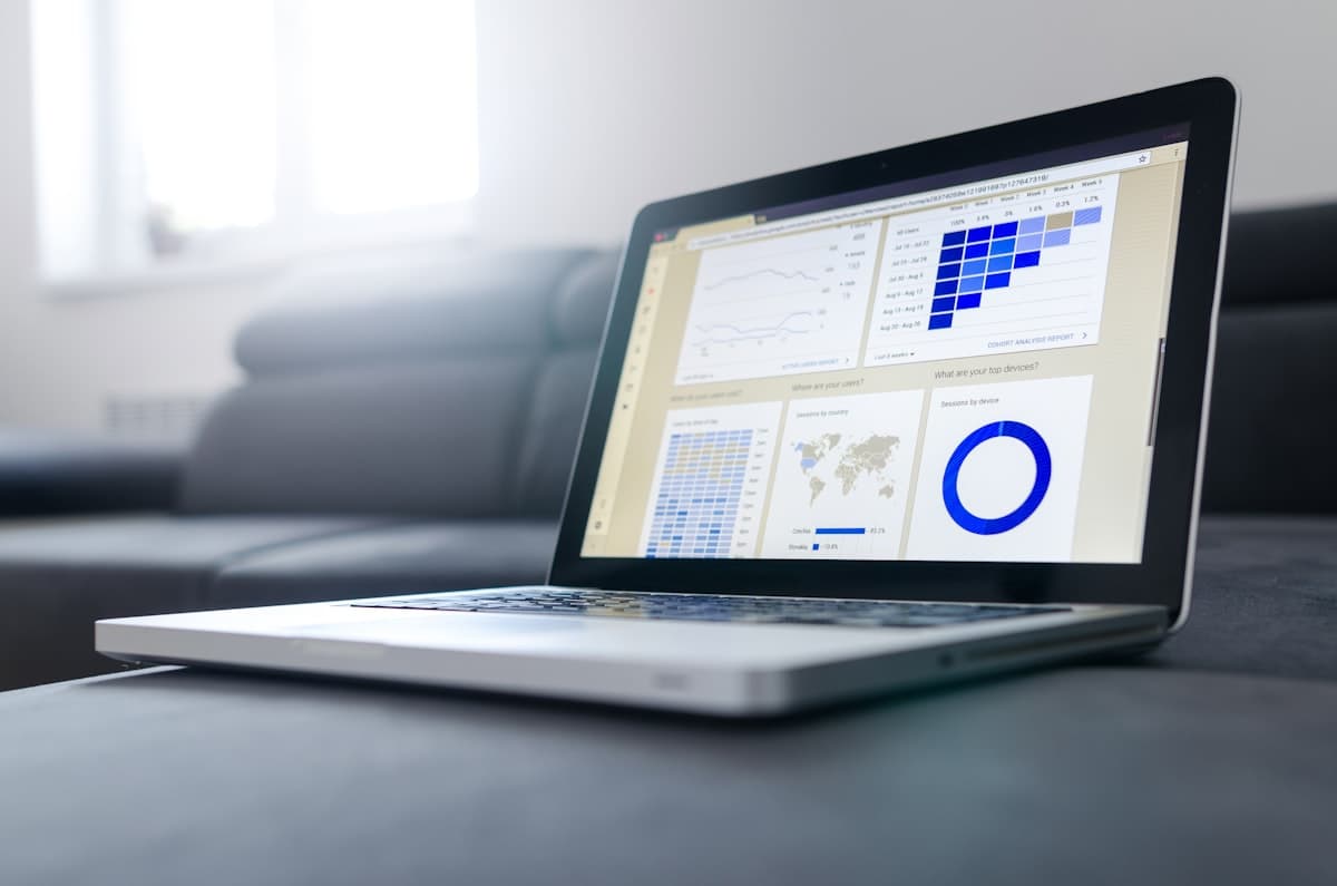 AI search monitoring platform dashboard showing SEO strategy metrics and AI search visibility tracking