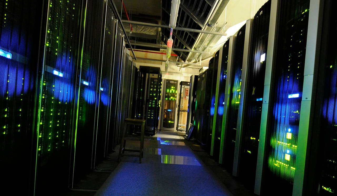 Server room infrastructure illustrating bing copilot ranking factors and AI retrieval reliability