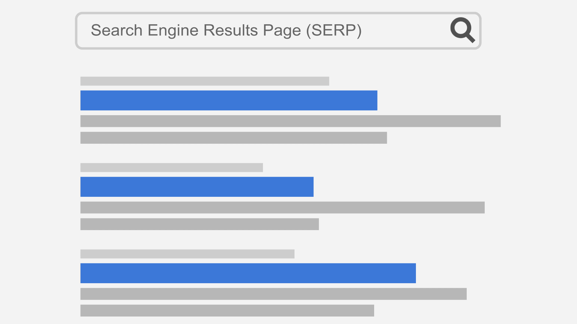 Search engine results illustration showing where google ai overviews ranking factors affect supporting links