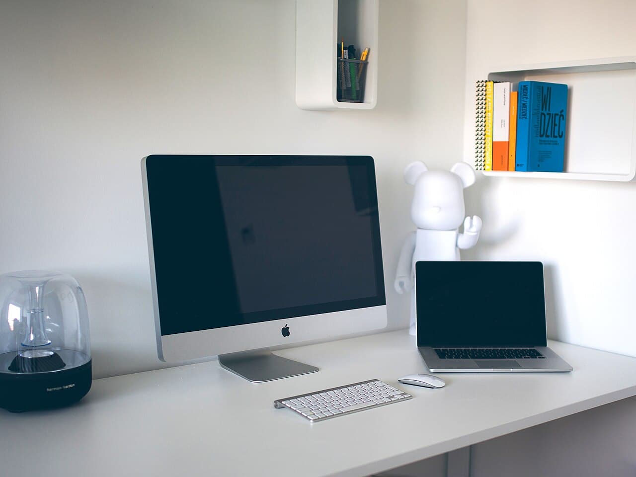 Clean workspace used to review perplexity referral traffic in ga4 dashboards and landing pages